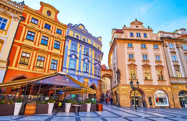 Prague Czech Republic March 2022 Old Town Square Scenic Historic — Φωτογραφία Αρχείου