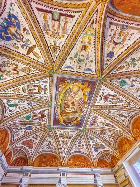 Certosa Pavia Italy April 2022 Vault Studiolo Preserved Room Ducale — Stockfoto
