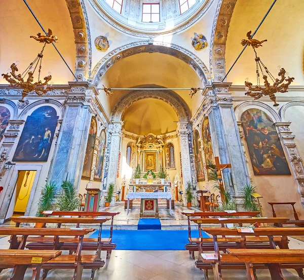 Brescia Italy April 2022 Ornate Historic Altar Santa Maria Dei — Foto Stock