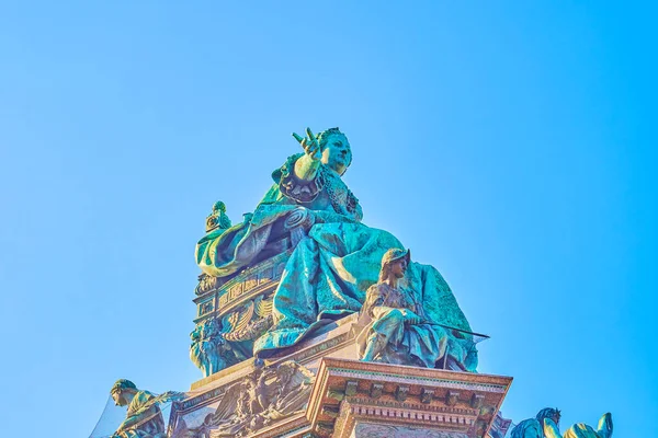 Vienna Austria February 2019 Maria Theresa Pot Monument Middle Maria — Stock Photo, Image