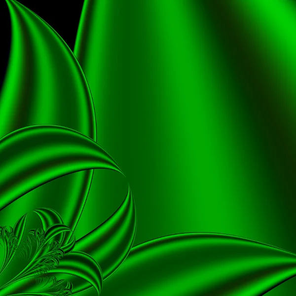 Background big saturated green leaves — Stock Photo, Image