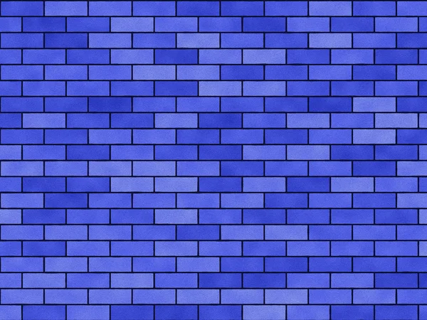 Modré pozadí "cihlová zeď" — ストック写真