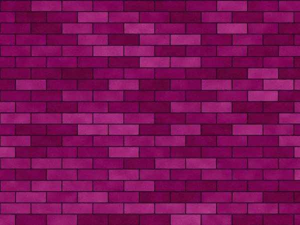 背景の紫色の"レンガの壁" — ストック写真