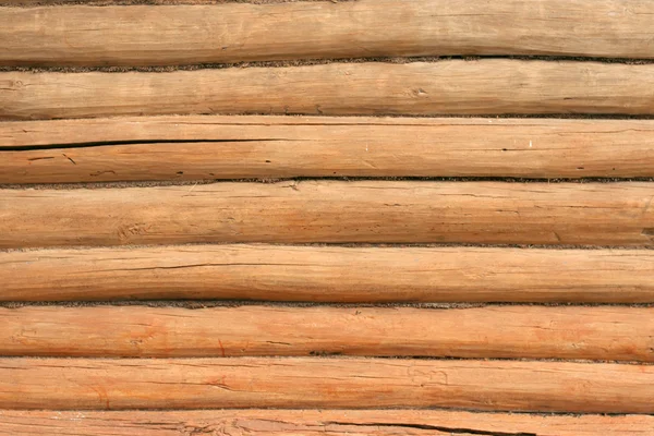 Madeira log parede textura backgroung — Fotografia de Stock