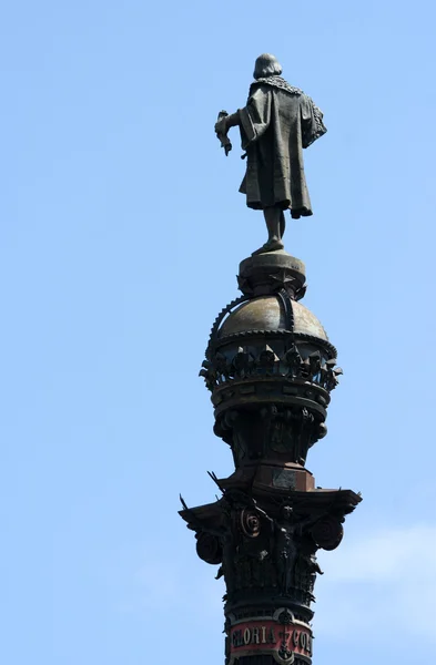 Monument Christophe Colomb à Barcelone, Espagne — Photo