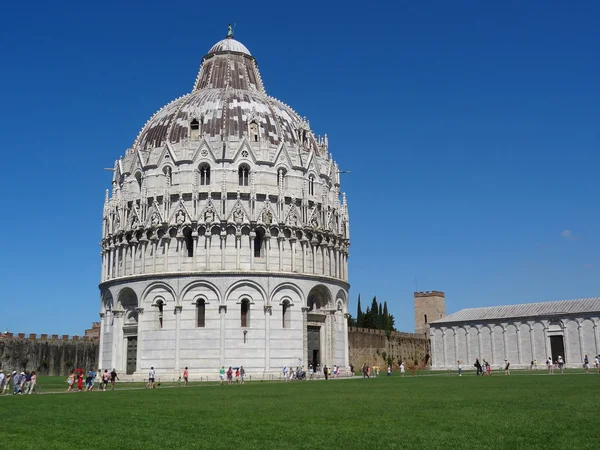 Baptisterio de Pisa, Toscana, Italia Imagen de archivo
