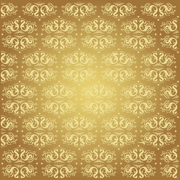 Elégant fond d'or — Image vectorielle