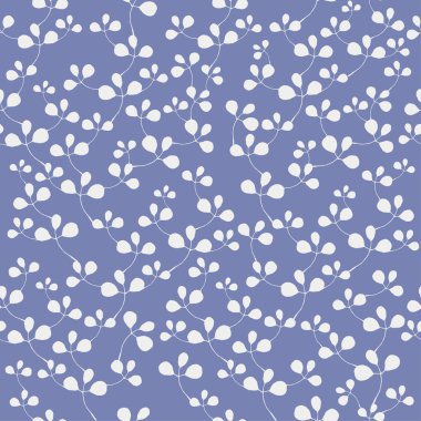 parlak Dikişsiz desen yaprak ile