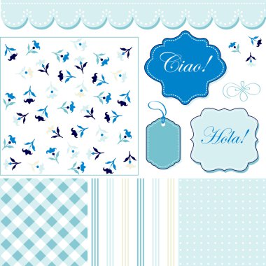 çerçeveler ve sevimli sorunsuz arka plan