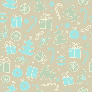 Retro Noel arka plan