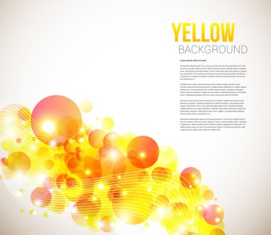 parlak, sıcak renkler sununuzdaki için sayfa düzeni.