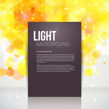 metin, Sarı zemin yer karanlık sayfa düzeni.