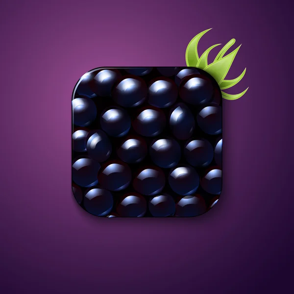 Εικονίδιο της BlackBerry — Διανυσματικό Αρχείο