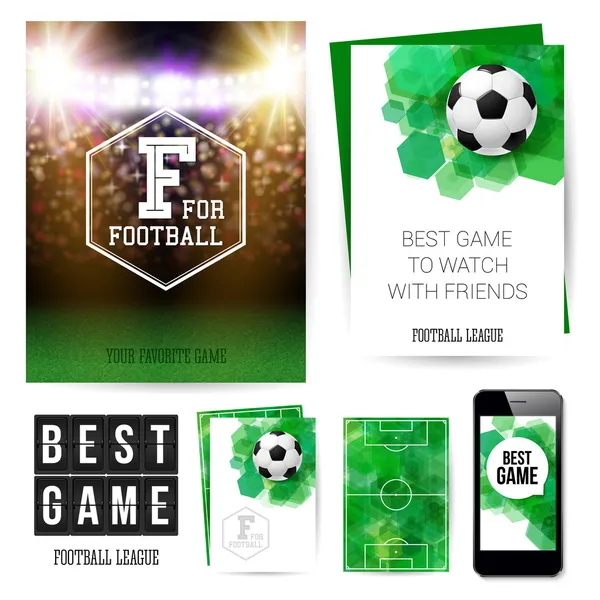 futbol kulübü için kimlik tasarımı