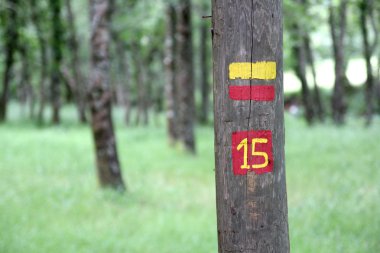 Hiking trail kimlik işareti