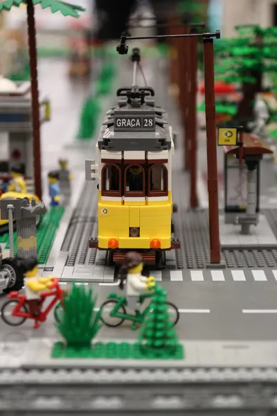 LEGO constructie Stockfoto