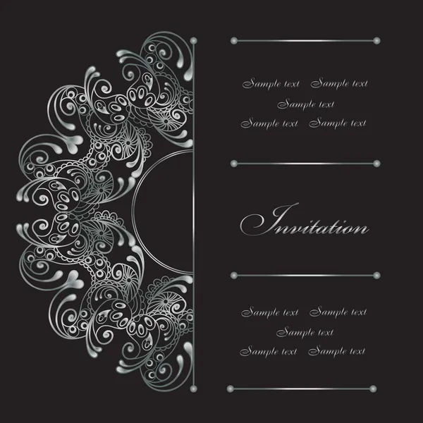 Invitation — Image vectorielle