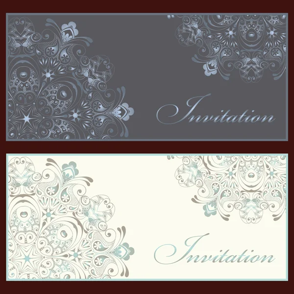 Ensemble d'invitation — Image vectorielle