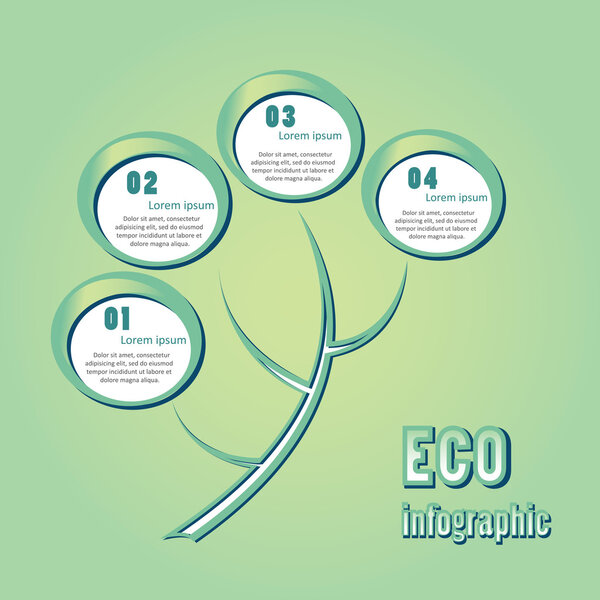 Бизнес-шаблон для инфографики
