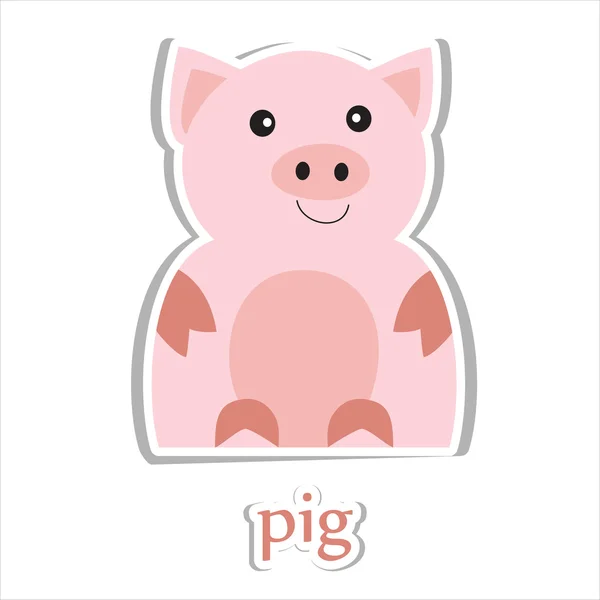 Cartoon pig — Stock Photo, Image