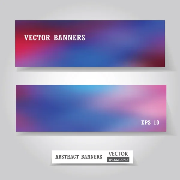 Banners set. — Stockfoto