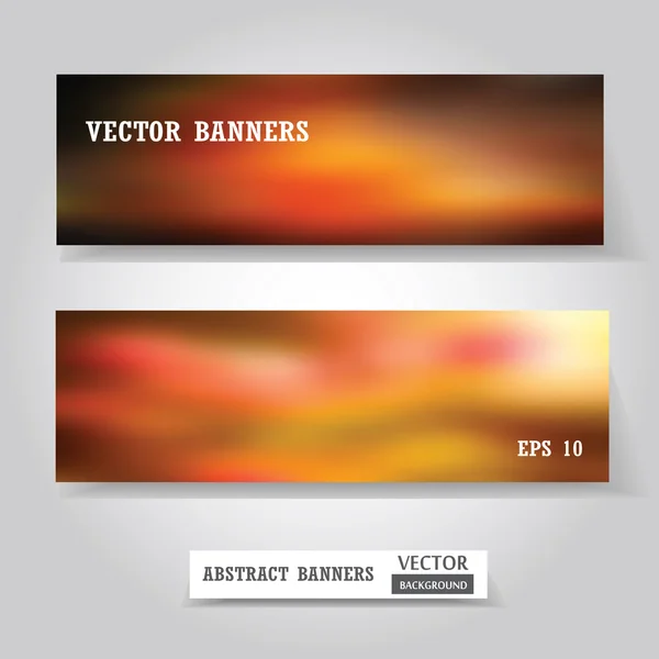 Banners set. — Stockfoto