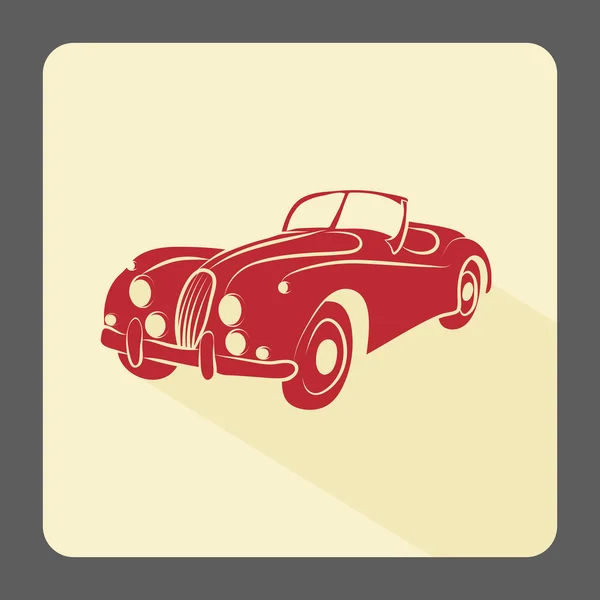 Retro car icon — Stock Photo, Image
