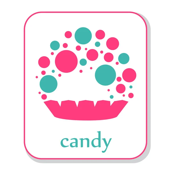 Candy icon. — Stock Photo, Image