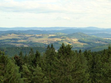 sonbahar manzarası, southern bohemia