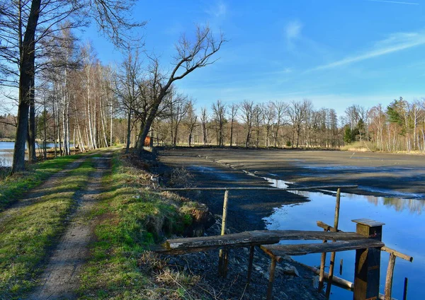 Lagoas Interior Boêmia Sul República Checa — Fotografia de Stock