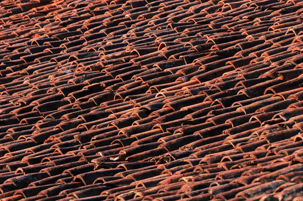 Background of roof tiles — Stock Photo, Image