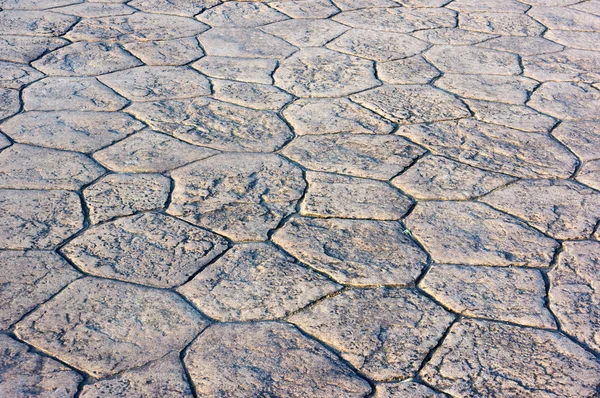 Sfondo di pavimento con pavimentazione di pietre — Foto Stock