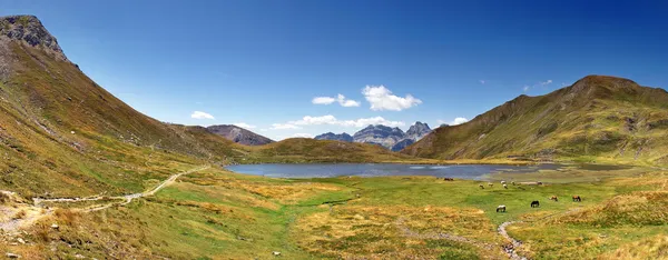 Lake in pyrenees — Stock Photo, Image