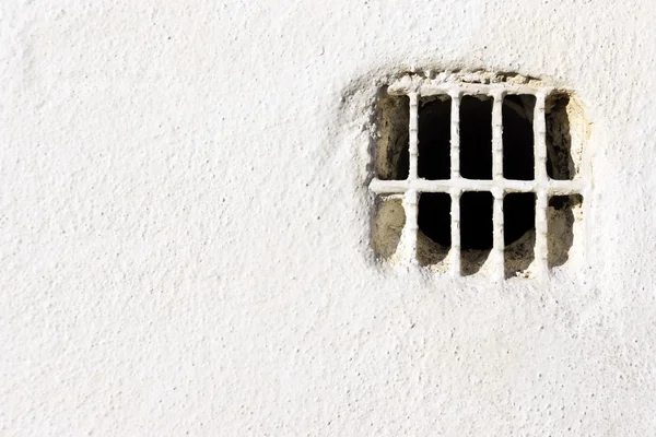 Air vent in a white wall — Stock Photo, Image