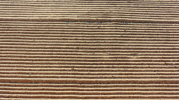 Háttér-a vonalak a homok beacause tisztítása — Stock Fotó