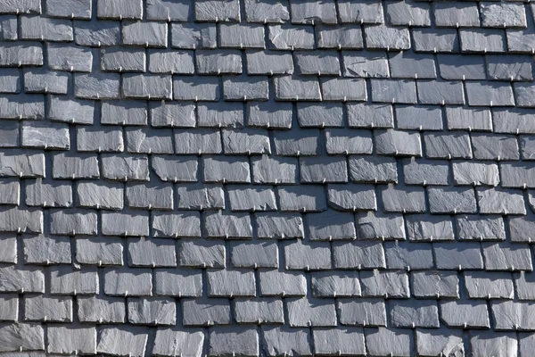 Roof with slate tiles — Stock Photo, Image