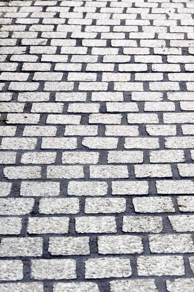 Floor tiles of granite paving stones — Stock Photo, Image