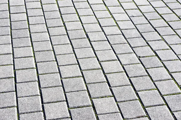 Ladrilhos de pedras para pavimentação de granito — Fotografia de Stock