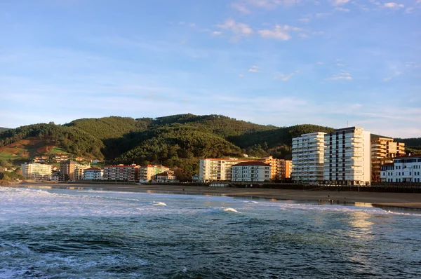 Bakio miejscowości i plaży w kraju Basków — Zdjęcie stockowe
