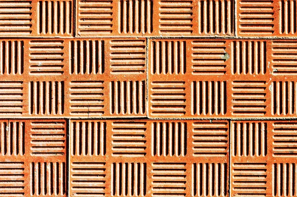 Background of clay textures on bricks — Stock Photo, Image