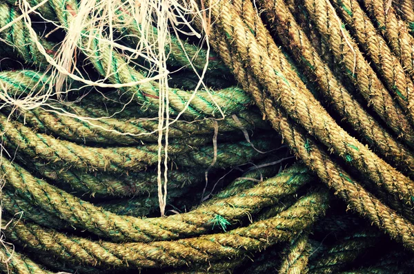 Fishing rope textures — Stock Photo, Image