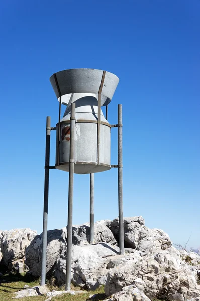 Rural water tower for rain — Stock Photo, Image