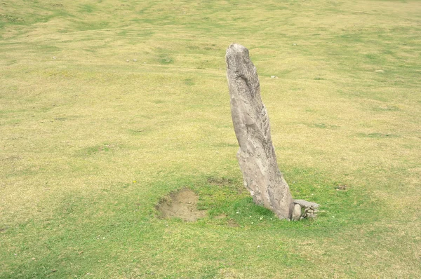 Menhir de Zastegi. Gorbea. — Foto de Stock