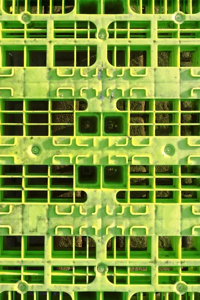 Hintergrund von Hartplastik-Texturen auf einem Container — Stockfoto