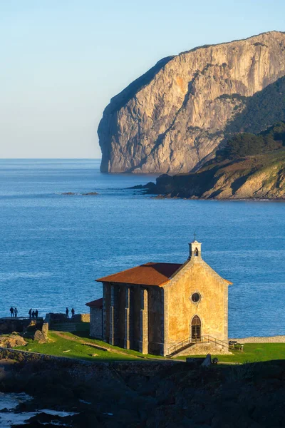 Chiesa Santa Catalina Mundaka Nei Paesi Baschi — Foto Stock