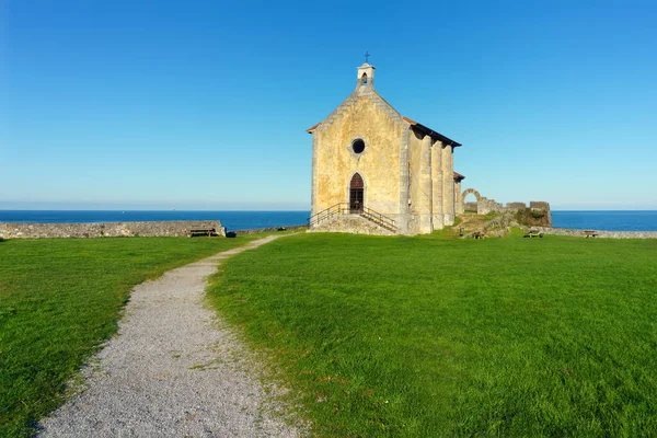 Kościół Santa Catalina Mundaka Kraju Basków — Zdjęcie stockowe