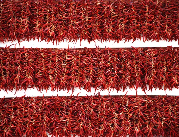 Exposição de pimenta vermelha Imagem De Stock