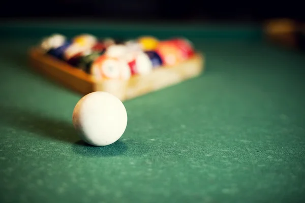 Pool table — Stock Photo, Image