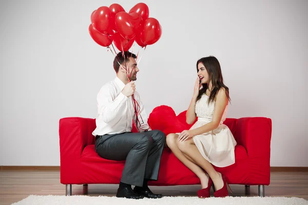 Das sind die Luftballons für dich — Stockfoto