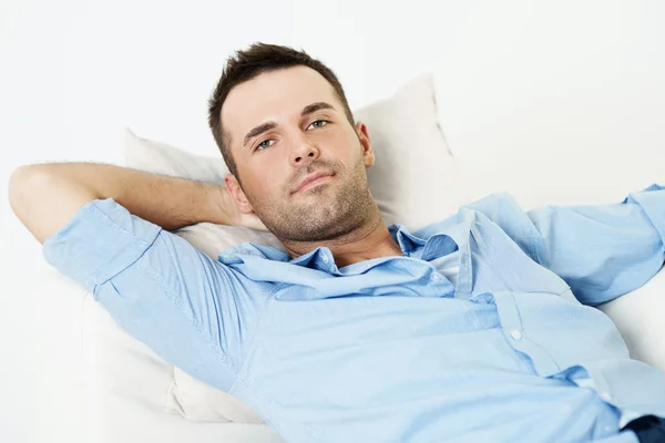 Handsome man relaxing — Stock Photo, Image